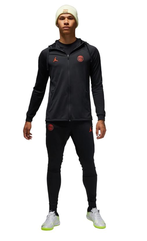 lettergreep Communicatie netwerk Onderdrukking Nike Jordan Paris Saint Germain Strike Hooded Trainingspak 2022-2023 Zwart  Rood - Paul Pessel Sport | Soccer Center Utrecht | De voetbalspecialist