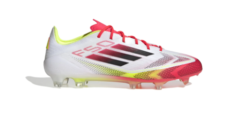 adidas-F50-Elite-Gras-Voetbalschoenen-FG-Wit-Rood-Zwart-Geel-E-260-