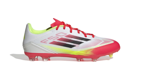 adidas-F50-League-Gras-Kunstgras-Voetbalschoenen-MG-Wit-Rood-Zwart-Geel-E-90-